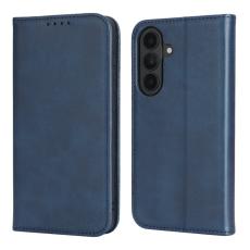 OEM - Mobilskal f&ouml;r Samsung Galaxy S26 Konstl&auml;der Magnetiskt - M&ouml;rkbl&aring;
