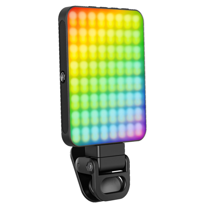 OEM - Magnetisk RGB-Fyllnadslampa Videokonferensbelysning för Mobil XJ77-RGB