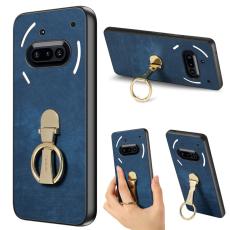 CASENEO - CASENEO D22 Fodral f&ouml;r Nothing Phone (3a) KonstL&auml;der - Bl&aring;