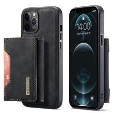 DG.MING - DG.MING M2 Series Pl&aring;nboksfodral i Konstl&auml;der f&ouml;r iPhone 12 - Svart