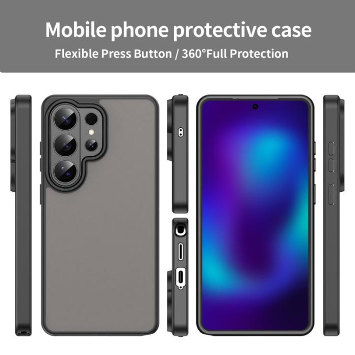 OEM - Mobilskal till Samsung Galaxy S26 Ultra Plast Matt Anti-Drop - Svart