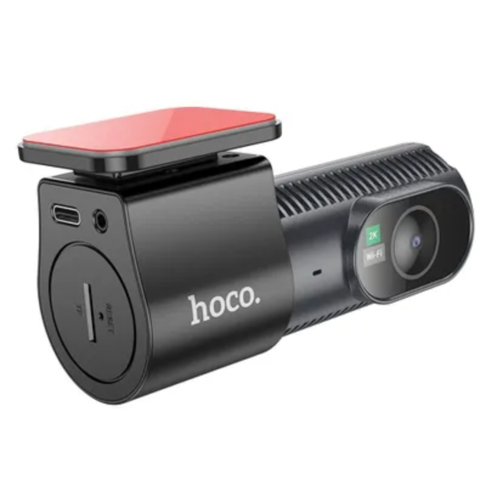 Hoco - HOCO Körinspelare med Display 2K DV7 - Svart