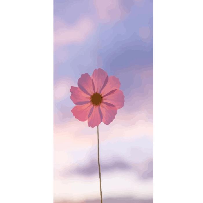 iSecrets - Plånboksfodral till Apple iPhone 13 Pro med Rosa blomma