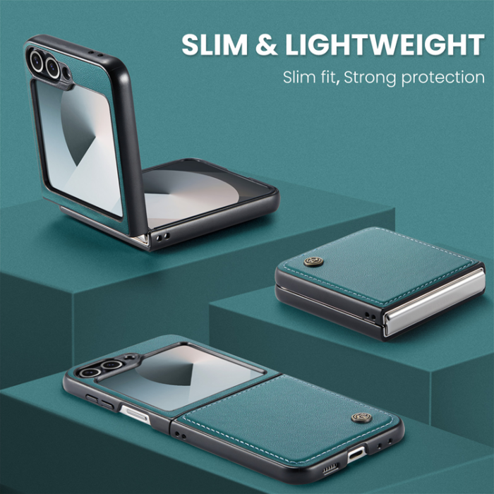 Caseme - CASEME Galaxy Z Flip 7 FE Mobilskal RFID Blocking Glossy 023