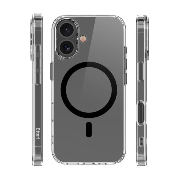 Etteri - Etteri iPhone 16 Plus Mobilskal MagSafe Color - Svart