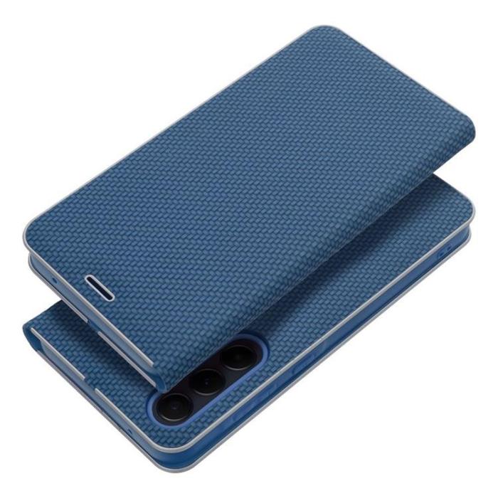 OEM - Galaxy A16 5G Plånboksfodal Luna Carbon - Blå