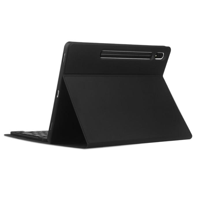 Tech-Protect - Tech-Protect Galaxy Tab S7 Plus/S8 Plus/S7 FE Fodral med Tangentbord - Svart