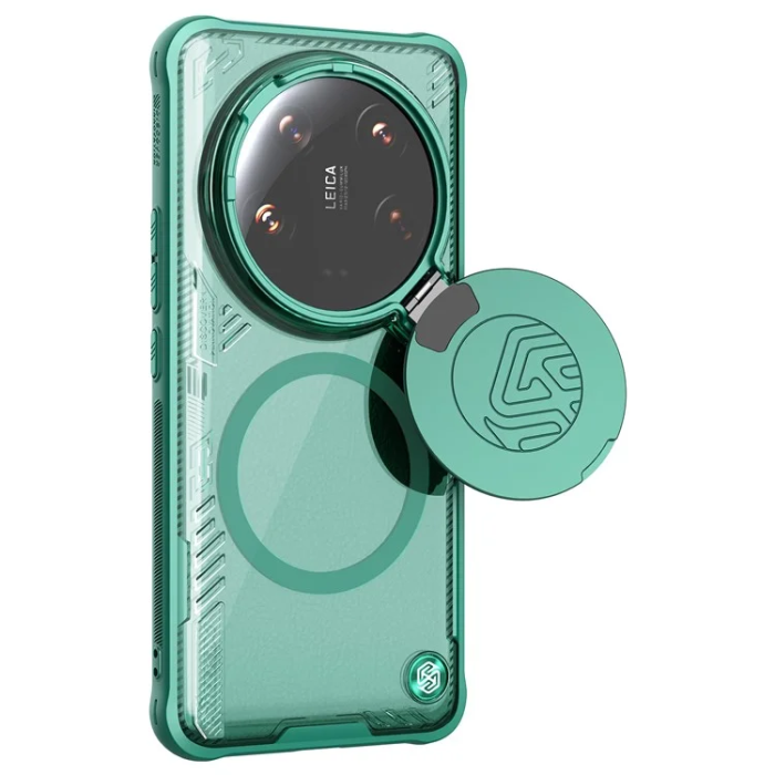 Nillkin - Nillkin Xiaomi 14 Ultra Mobilskal MagSafe Iceblade Prop - Grön