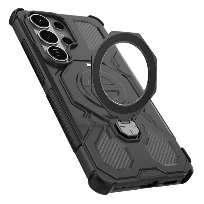 OEM - Mobilskal till Samsung Galaxy S26 Ultra Shockproof PC + TPU - Svart
