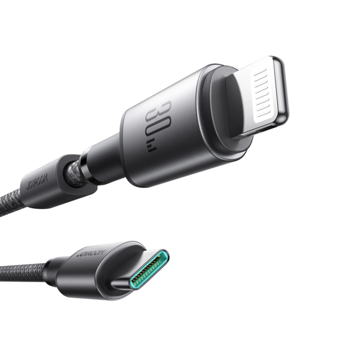 Joyroom - Joyroom S-A50 3A USB-C - Lightning Kabel 60W 1.2m - Grå