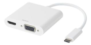 UTGATT1 - Deltaco USB-C Dockningsstation - Vit
