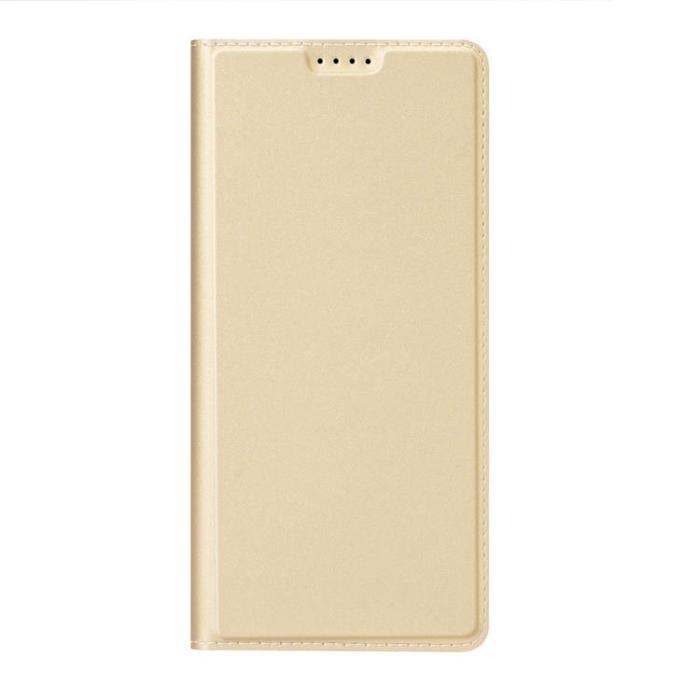 Dux Ducis - Dux Duxis Xiaomi Redmi Note 12 5G Plånboksfodral Skin Pro - Guld