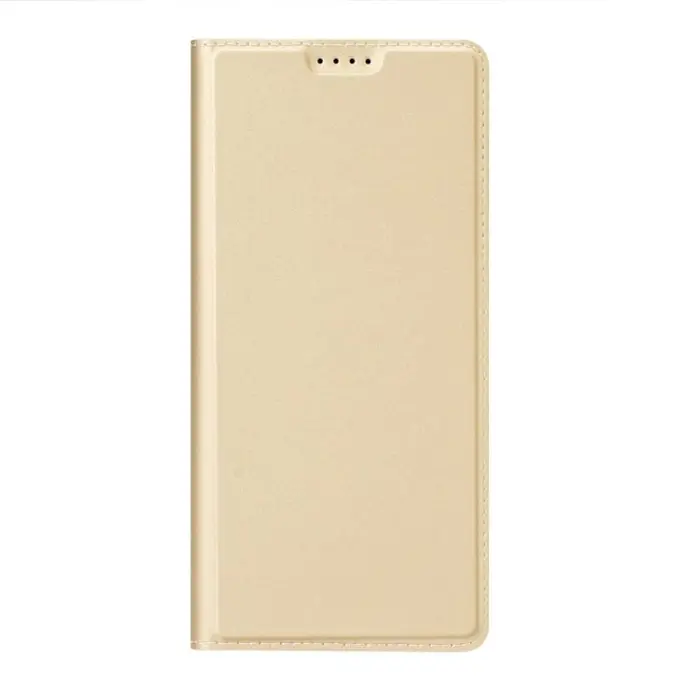 Dux Ducis - Dux Duxis Xiaomi Redmi Note 12 4G Plånboksfodral Skin Pro - Guld