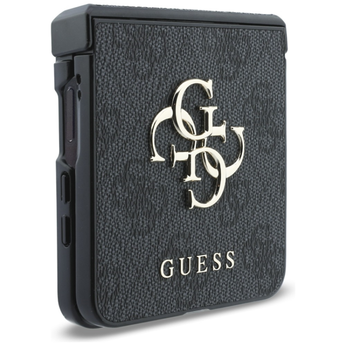 Guess - Guess Mobilskal För Galaxy Z Flip 8 Big 4G Logo - Svart