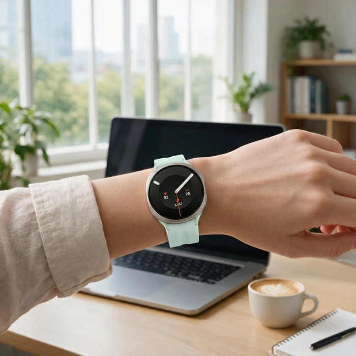 Tech-Protect - Tech-Protect Armband För Galaxy Watch 8/9/Classic Silikon Evo - Mint Cream
