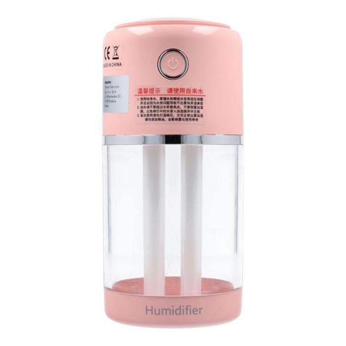 OEM - Aromaterapimaskin Luftfuktare/Diffusor H10 - Rosa