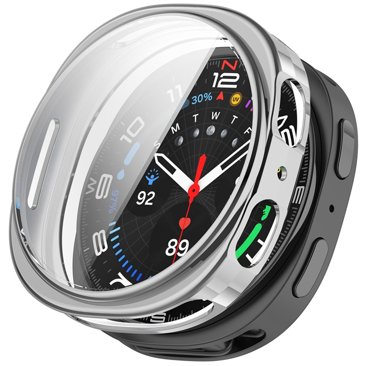 Galaxy Watch 8 (40mm) Skal TPU - Electroplating Silver | 2353 | AlltMobil