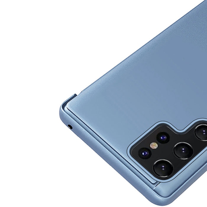 OEM - Galaxy A56 Fodral Clear View - Blå