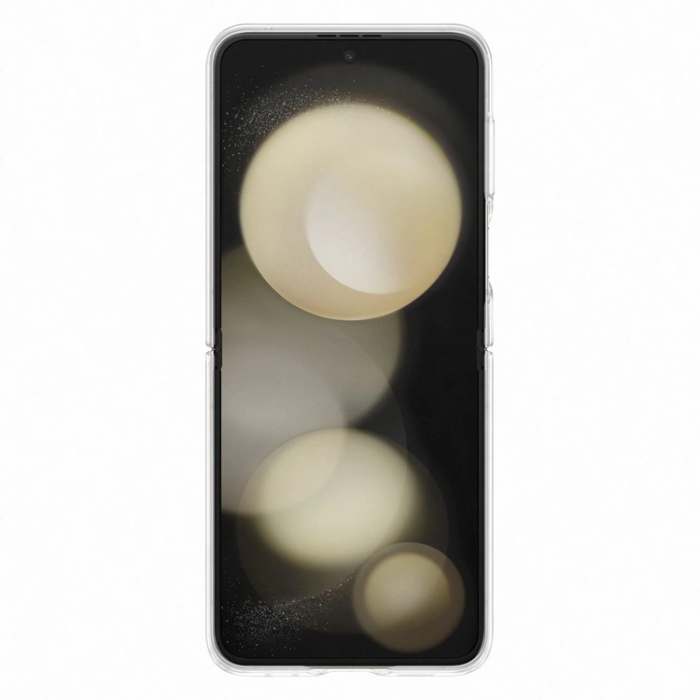 Samsung - Samsung Galaxy Z Flip 5 Mobilskal Flipsuit Silikon - Transparent