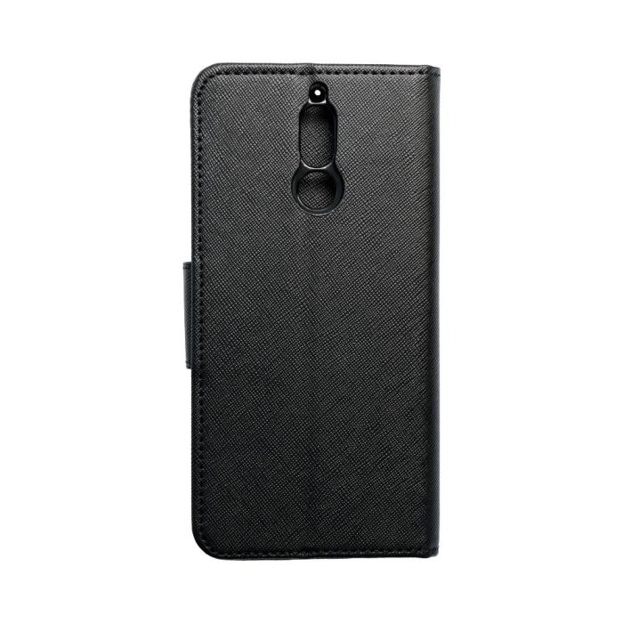 OEM - Mate 10 Lite Plånboksfodral Fancy Eco Läder - Svart