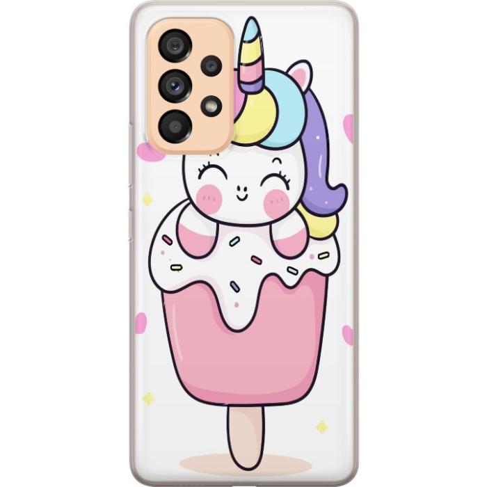iSecrets - Mobilskal till Samsung Galaxy A53 5G med Glad enhörning