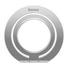 BASEUS - Baseus Halo Magnetisk Ringhållare Telefonställ - Silver