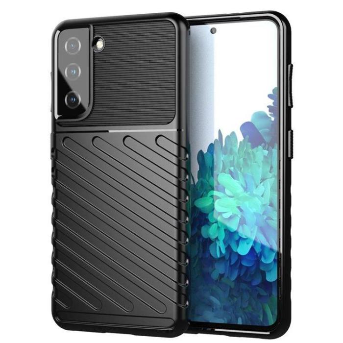 OEM - Galaxy S23 Plus Skal Thunder Armor Silicone - Svart