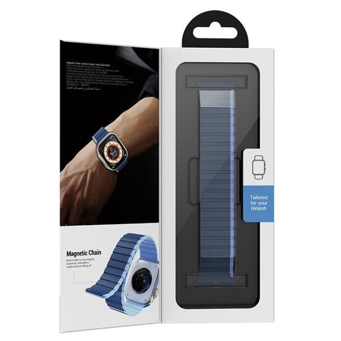 Hoco - HOCO strap for Apple Watch 38 / 40 / 41 mm AS102 dark blue with light blue