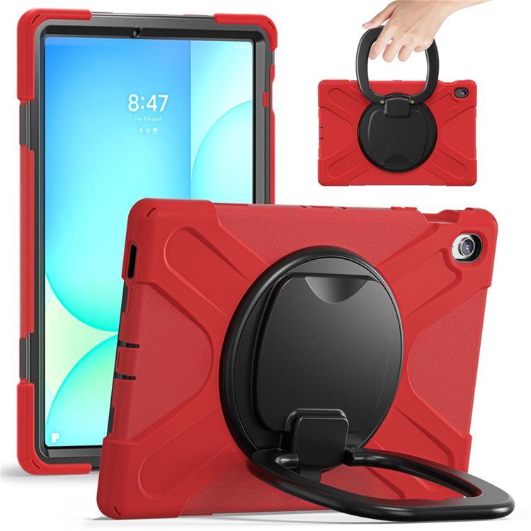 Galaxy Tab S10 FE Plus Skal Kickstand Handle Grip - Röd | 2353 | AlltMobil