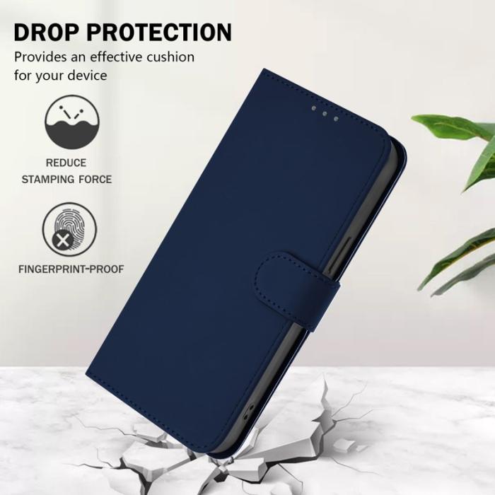 OEM - Samsung Galaxy S26 Ultra Fodral Konstläder - Marinblå