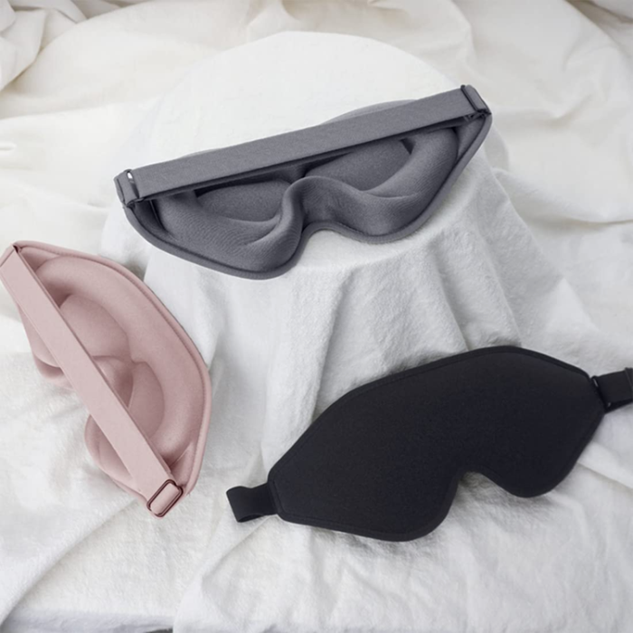 OEM - Bekväm 3D Sovmask/Ögonmask - Grå