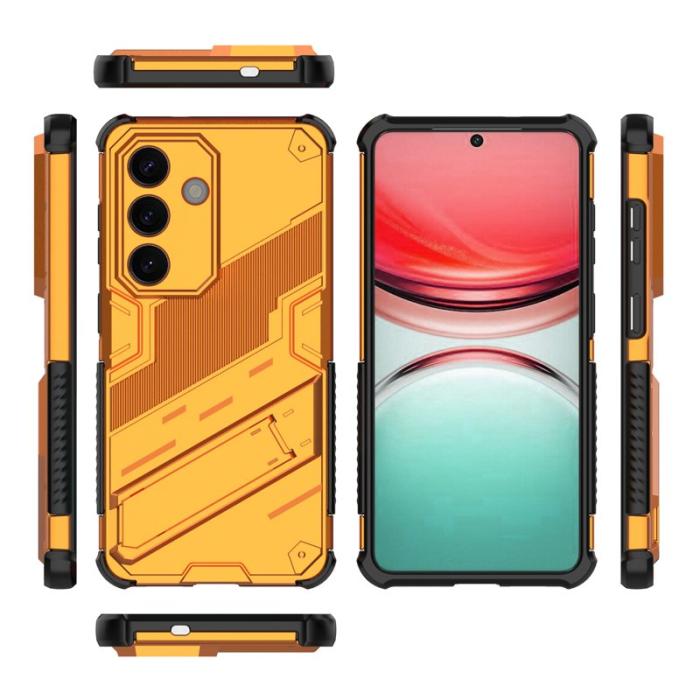 OEM - Mobilskal till Samsung Galaxy S26/S26 Pro PC + TPU Stöttåligt - Orange