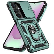 OEM - Mobilskal till Samsung Galaxy S26 Plast med Linsskydd St&auml;ll - Gr&ouml;n