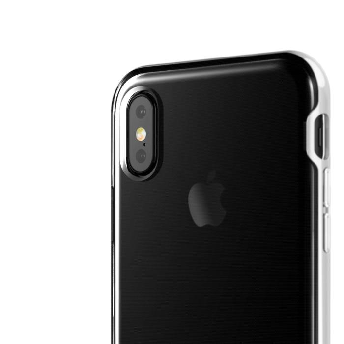 VERUS - Verus Crystal Bumper Skal till Apple iPhone XS / X - Silver