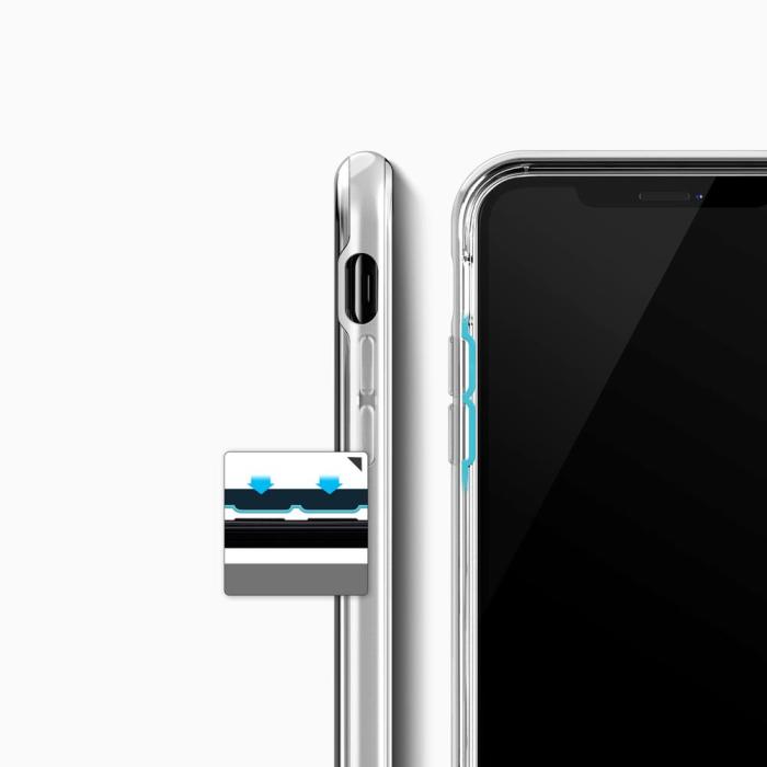 VERUS - Verus Crystal Bumper Skal till Apple iPhone XS / X - Silver