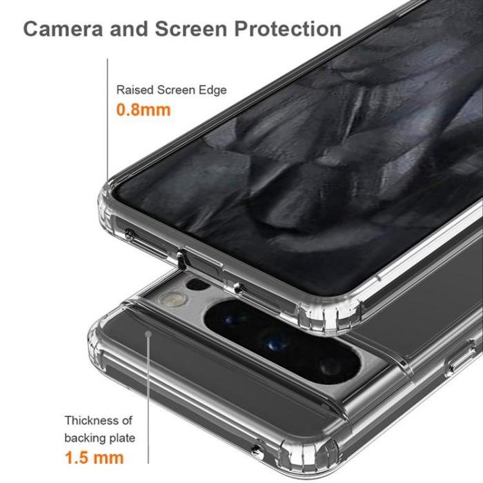 OEM - Google Pixel 8 Mobilskal Acrylic Soft TPU - Clear