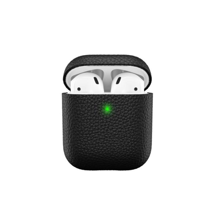 PodSkinz - PodSkinz Artisan - Handgjort Läderfodral för dina Airpods - Brun