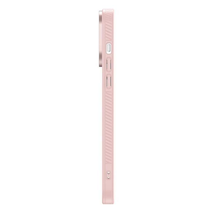 BASEUS - Baseus Crystal Skal iPhone 13 Pro - Rosa