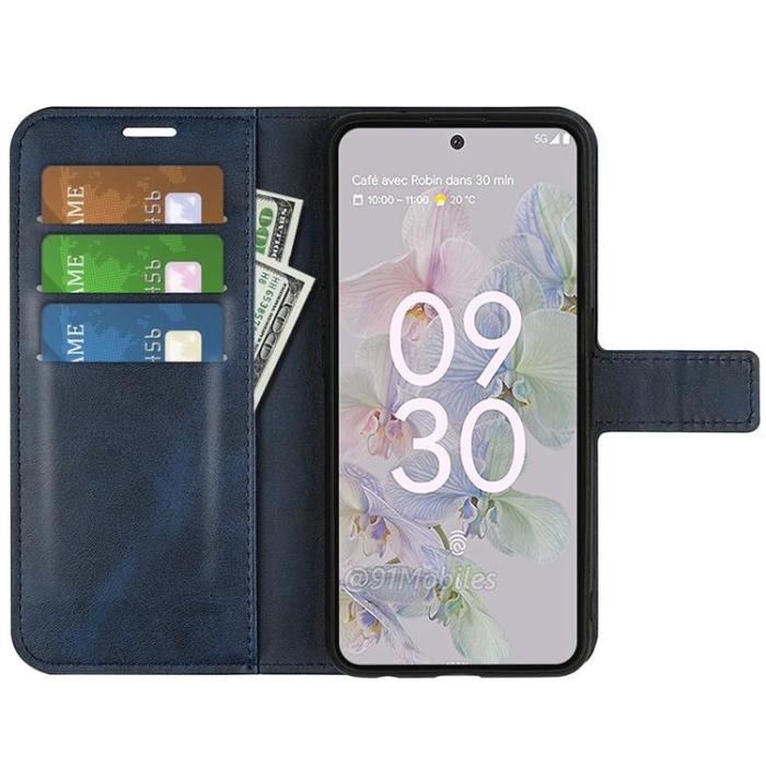A-One Brand - Google Pixel 6a Plånboksfodral Magnetic Folio Flip - Blå