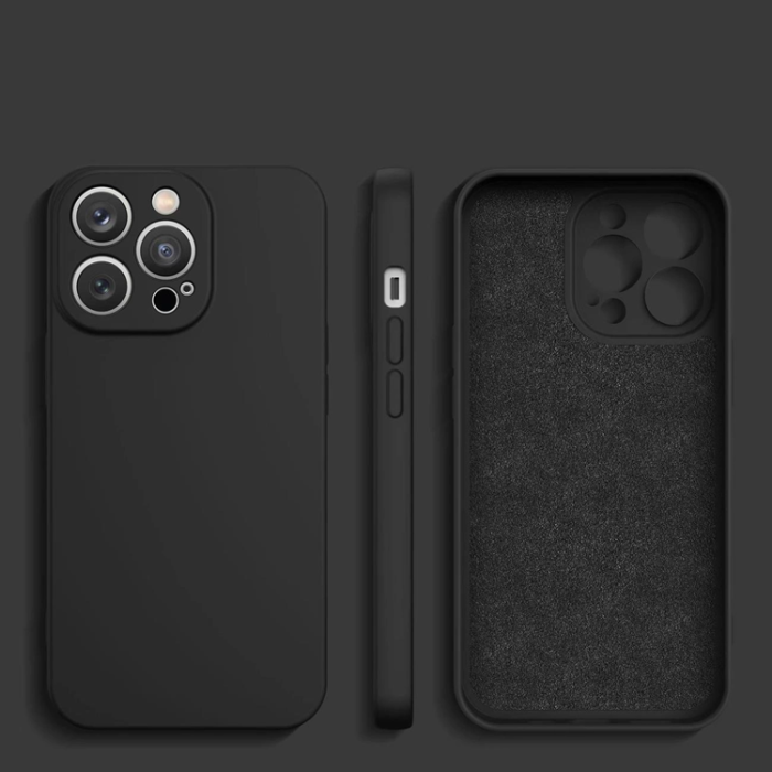 OEM - Galaxy A35 Mobilskal Silikon - Svart