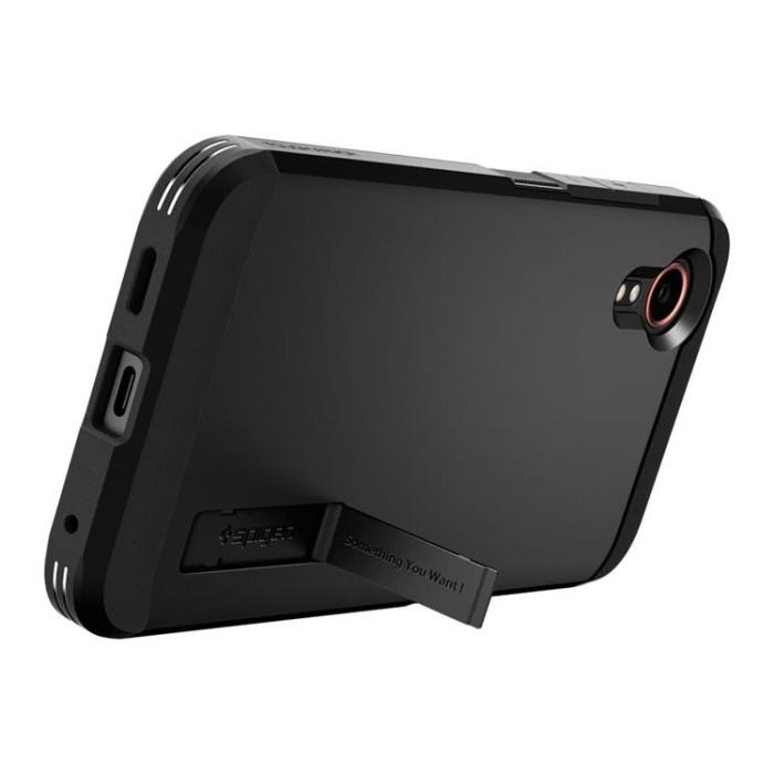 Spigen - Spigen Galaxy XCover 7 Mobilskal Tough Armor - Svart