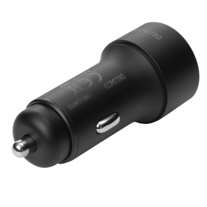 UTGATT1 - Deltaco PD Billaddare USB Till USB-C 38 W - Svart