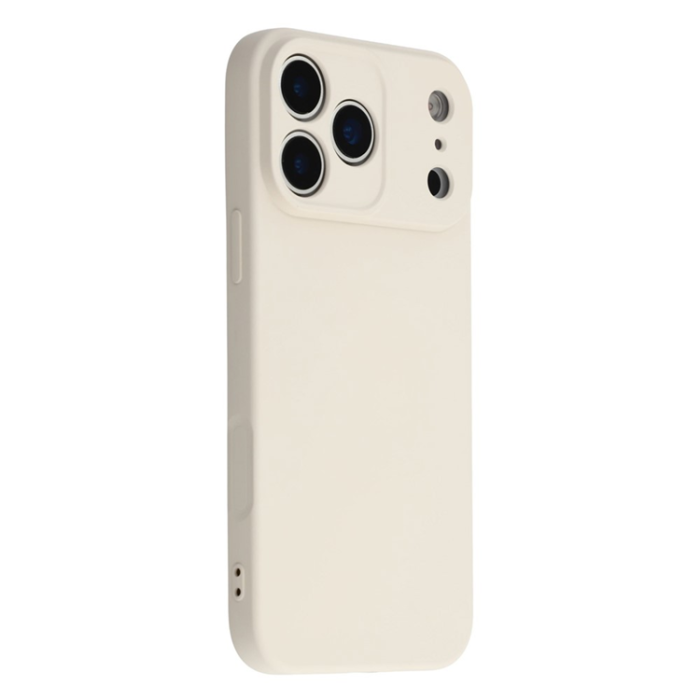Amorus - AMORUS iPhone 17 Pro Max Mobilskal Precise Cutouts - Vit