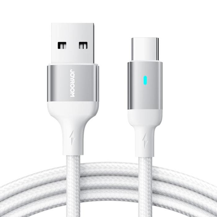 Joyroom - Joyroom Fast USB-C till USB-A kabel 2m - Vit
