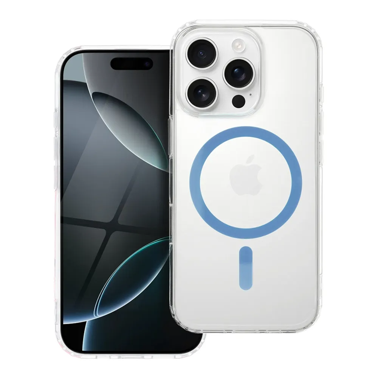 iPhone 14 Pro Mobilskal MagSafe Drop Glue - Ljusblå | 2353 | AlltMobil