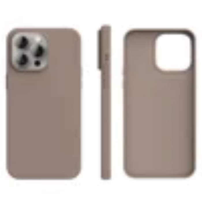 A-One Brand - iPhone 15 Pro Mobilskal Ultra Thin Silikon - Chestnut Brun