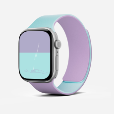 Moft - Moft Apple Watch (38/40/41/42mm) Armband Snap Duo - Marinbl&aring;/Aqua
