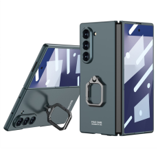 GKK - GKK Galaxy Z Fold 7 Mobilskal Ringhållare Kickstativ - Grön