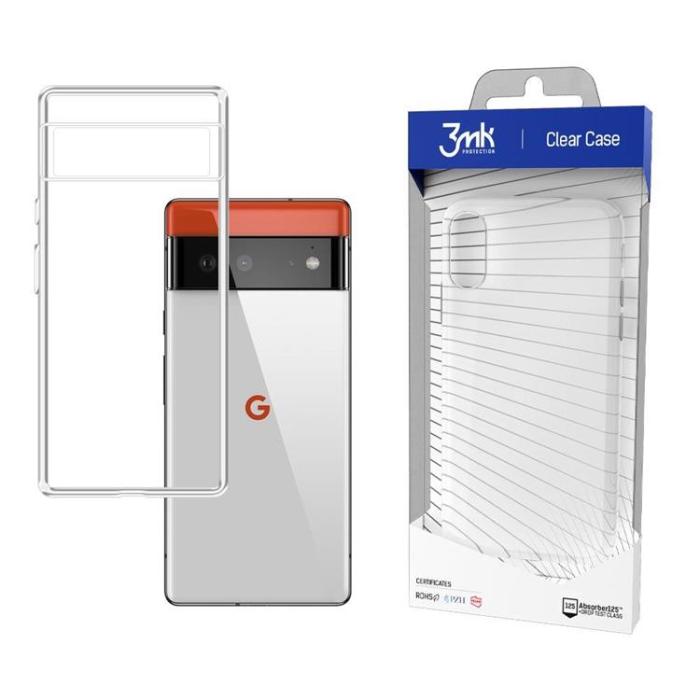 UTGATT1 - 3MK Google Pixel 6 Pro 5G Skal - Clear