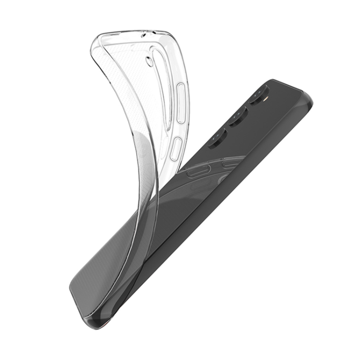 OEM - Galaxy S23 Mobilskal Ultra Clear 0.5mm Thin - Transparent